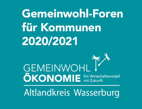 Projekt Gemeinwohl-Foren für Kommunen in 2021 abgeschlossen