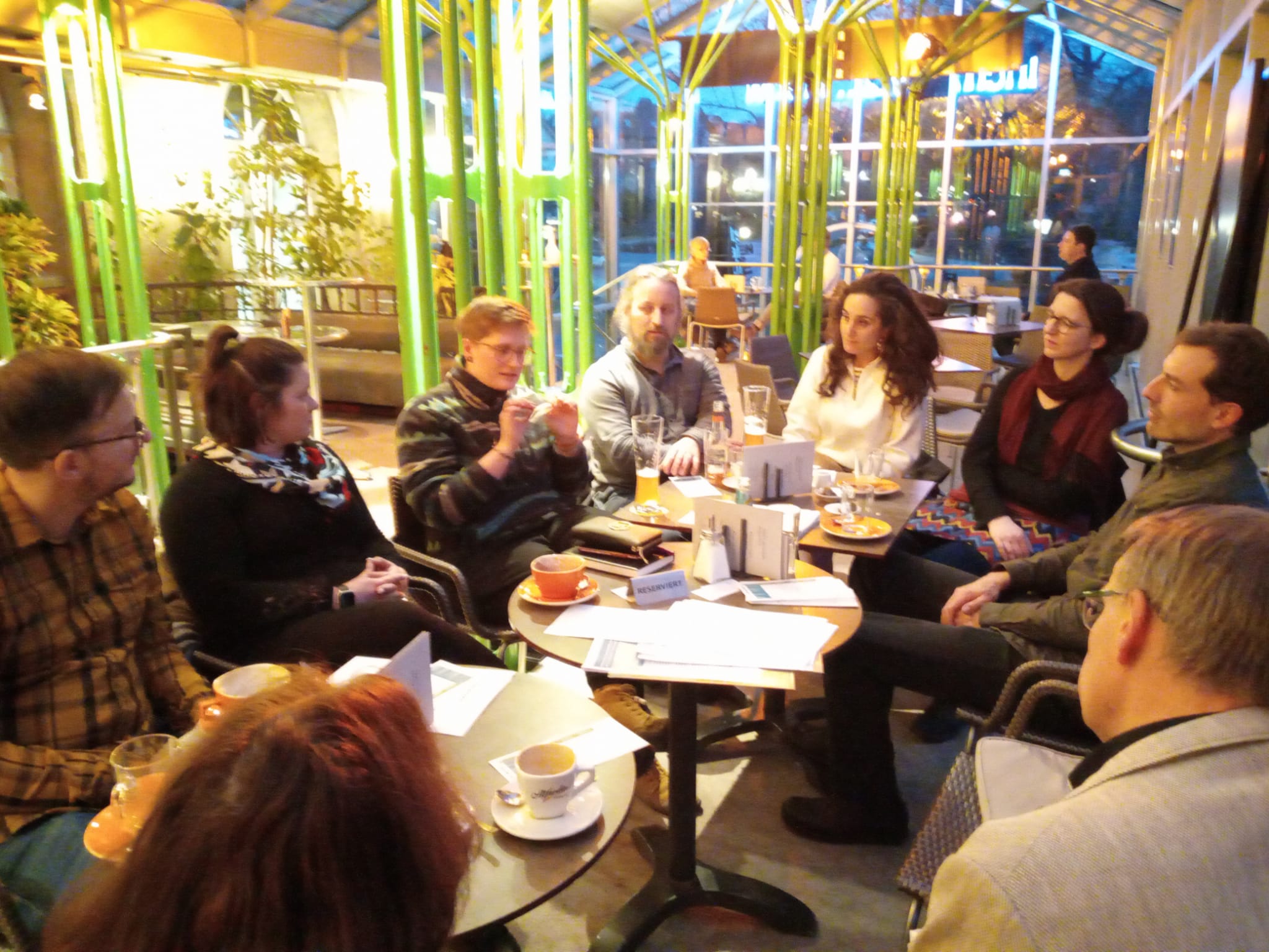 Unternehmsntreffen im DT Bistro