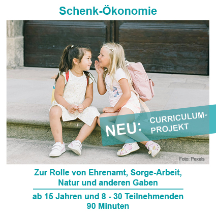 Bild für das Bildungsmodul Schenk-Ökonomie