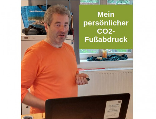 Mein persönlicher CO2-Fußabdruck