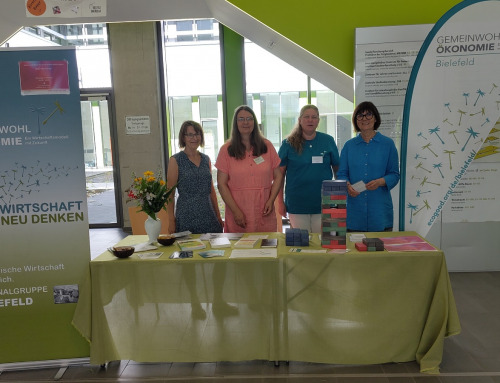 Die GWÖ auf dem DFH-Festival: Wenige Menschen, viele gute Gespräche – ein heißer Tag mit Herz